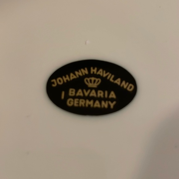 VTG- Johann Haviland Bavaria Rhineland 8 Dinner Plates - Picture 8 of 11